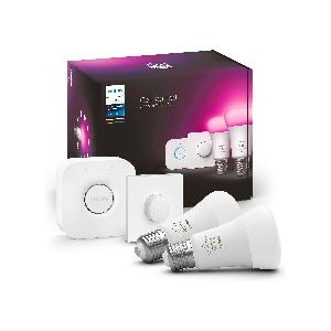 Philips Hue White Filament, Lampadina a filamento connessa, Luce Bianca  Calda, dimmerabile, attacco E27, 9W