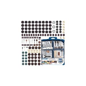 Dremel SC724 EZ SpeedClic Set di Accessori per Utensile Multifunzione, 150  Pezzi per Intagliare, Tagliare, Incidere, Lucidare, Fresare, Levigare,  Smerigliare e Pulire : : Fai da te