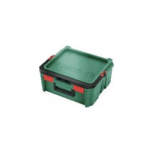 Bosch Cassetta attrezzi elettroutensili Bosch, SystemBox dimensione M,  compatibile con Bosch scatola porta accessori piccola e media,  confezionamento sleeve), Verde 