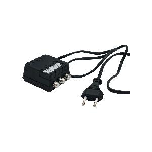 Alimentatore Per Amplificatore Antenna 12v 200 Ma Connettori F 1 Uscita