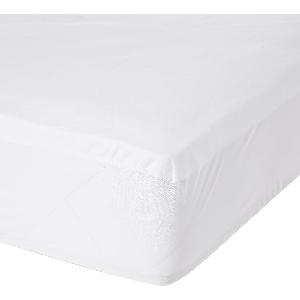 Clevamama Coprimaterasso Letto Singolo Impermeabile, Antiacaro, Traspirante  E Anallergico - Bianco, 90 X 190 X 22 Cm, color White, 520 g 