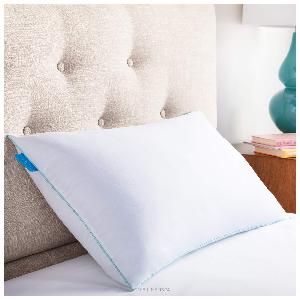 Linenspa Cuscino con memory foam in fiocchi e gel rinfrescante, guanciale  letto, cuscino letto singolo, 40 x 60 cm 