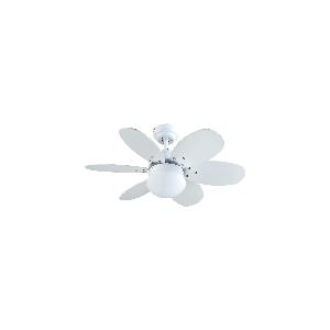 Ventilatore da Soffitto 81 cm con Luce Colore Nichel pale Pino