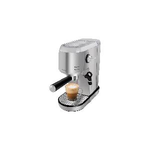 Sencor Macchina per Espresso con Schiumatore e Serbatoio del Latte, Display  LCD, Pompa Italiana 15 bar, Riscaldamento Rapido, Thermoblock, Barista