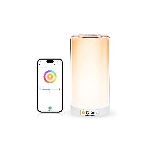 meross Smart Lampada da Comodino a LED Intelligente, Compatibile con  HomeKit, Alexa, Google e SmartThings, Luce