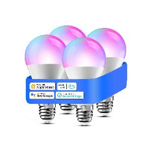 meross Lampadine LED Alexa Intelligente WiFi E27, Lampadine RGBWW