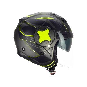 Casco cross bambino CGM 209A Rocky Winner Fucsia viola opaco