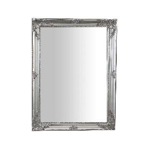 Specchio da parete con cornice bianco anticato, specchiera ingresso stile  shabby chic