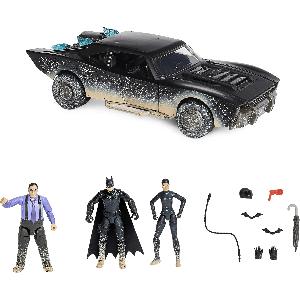 Dc comics, action figure batman adventures, batman vs joker in scala, 2  action figure batman alte 30 cm, supereroe e supernemico con 12 accessori e  17 punti di articolazione, giochi per bambini, 4+ anni - Toys Center