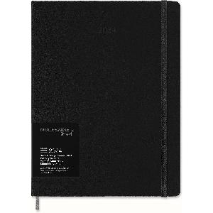 Moleskine Agenda Settimanale Smart 12 Mesi 2024, Smart Planner, Agenda  2024, Chiusura Elastica, Colore Nero