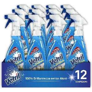 VETRIL - Ammoniaca - ricarica per spray detergente 650 ml