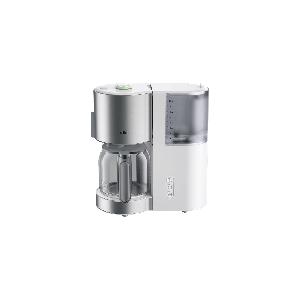 Braun Household Macchina da caffè KF 5120 WH - IDCollection Macchina da  caffè con filtro AromaSelect e 10 tazze in vetro, indicatore di  decalcificazione, programma di pulizia, 1000 Watt, 