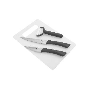 Pradel Excellence, Pust001017 - Set di posate con 2 coltelli + pelapatate,  scatola di colore 