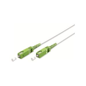 Elfcam - Cavo Fibra Ottica SC/APC per SC/APC Simplex Monomodale 9