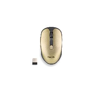 Comprar RATO NGS EVO RUST OTICO 800/1200/1600 DPI SEM FIOS DOURADO