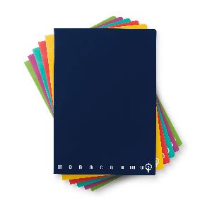 Pigna Monocromo - Quaderni formato A5, Rigatura 0Q, Quadretti 5 mm, Con  margine, Colori assortiti, Confezione di 10 : : Cancelleria e  prodotti per ufficio