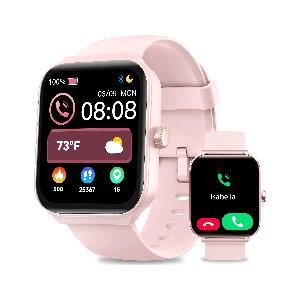 Quican Smartwatch Donna con Sonno Cardiofrequenzimetro da polso, Orologio  Smartwatch con Risposta Chiamate e Whatsapp con Alexa per iOS Android, IP68  Impermeabile, Fitness Tracker con Contapassi 