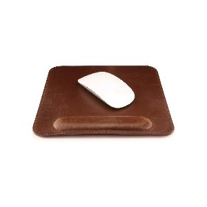 Londo Tappetino Mouse in Pelle con Poggiapolso, Tappetini da scrivania,  Mousepad 