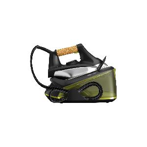 Rowenta VR7360 Easy Steam Generatore a Vapore, Erogazione Continua da 110 G/Min,  Getto da 270 G/Min, Riscaldamneto Rapido in 2 Min, Vapore Verticale,  Nero/Verde 