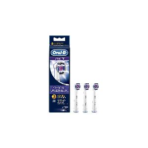 Oral-B 3D White Testine Di Ricambio Con CleanMaximiser 3 Pezzi