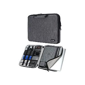 iCozzier 15-15.6 pollici borsa per computer portatile/Costodia per  accessori elettronici for Laptop/Ultrabook/Notebook/Netbook/MacBook – Grey  