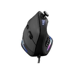 Trust Verto Mouse Verticale Cablato, Mouse Ergonomico con Filo, 1000/1600  DPI, Cavo USB 1,5 m, Illuminazione LED, 6 Pulsanti per PC, Computer,  Portatile, Mac - Nero : : Videogiochi