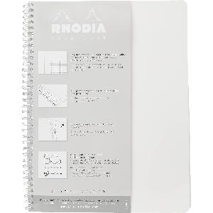 Rhodia Quaderno Spirale A4+ Quadretti Arancione