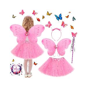 Costume da fata con farfalla