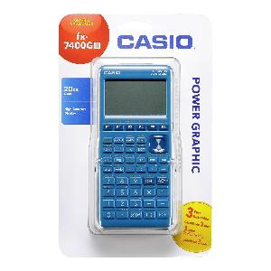 Casio FX-7400GIII Calcolatrice grafica Ciano Display (cifre): 21