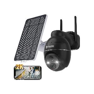 Telecamera di sorveglianza WiFi 2K-3MP, telecamera senza fili