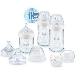 NUK First Choice+ bicchiere antigoccia | 6-18 mesi | Beccuccio in silicone  a prova di perdite | Controllo temperatura | verde & First Choice+