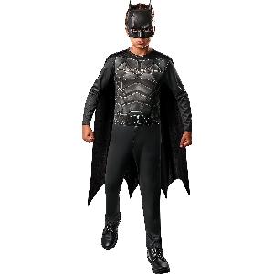 RUBIES DC Official THE BATMAN - Costume per bambini, taglia 3-4 anni,  costume con tuta a maniche lunghe, mantello con velcro e maschera,  Halloween, carnevale 