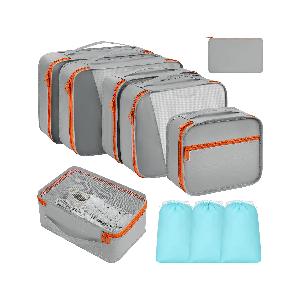 Organizer Valigie 7 Pezzi Set,Waterproof Packing Cube Set Viaggio Organizer  per