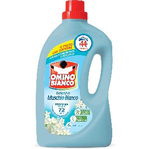 Omino Bianco - Detersivo Lavatrice Liquido, 210 Lavaggi, Rispetta Colori e  Tessuti, Fresco Profumo con Essenza Cuore di Marsiglia, 1400 ml x 6  Confezioni 