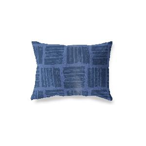 Skye - Federa per cuscino in cotone - 65 x 65 cm - Blu notte - Habitat
