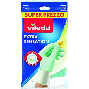 Il numero 1 del risparmio-VILEDA GUANTI IN LATTICE EXTRA SENSATION MEDIO