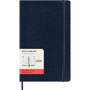 Agenda Classic 2024 Large Settimanale, copertina morbida, 12 mesi Blu  Zaffiro