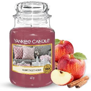 Yankee Candle Candela profumata in giara grande, Home Sweet Home