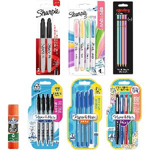 Sharpie Pennarelli Indelebili, Punta Fine, Scatola da 36, Nero : :  Cancelleria e prodotti per ufficio