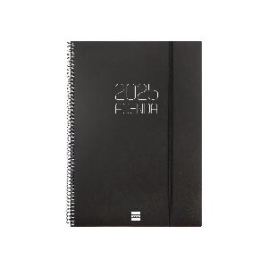 Agenda Spirale Finocam 2025 - 1 Pagina Al Giorno Con Festività Italiane, Blu - Foto 3